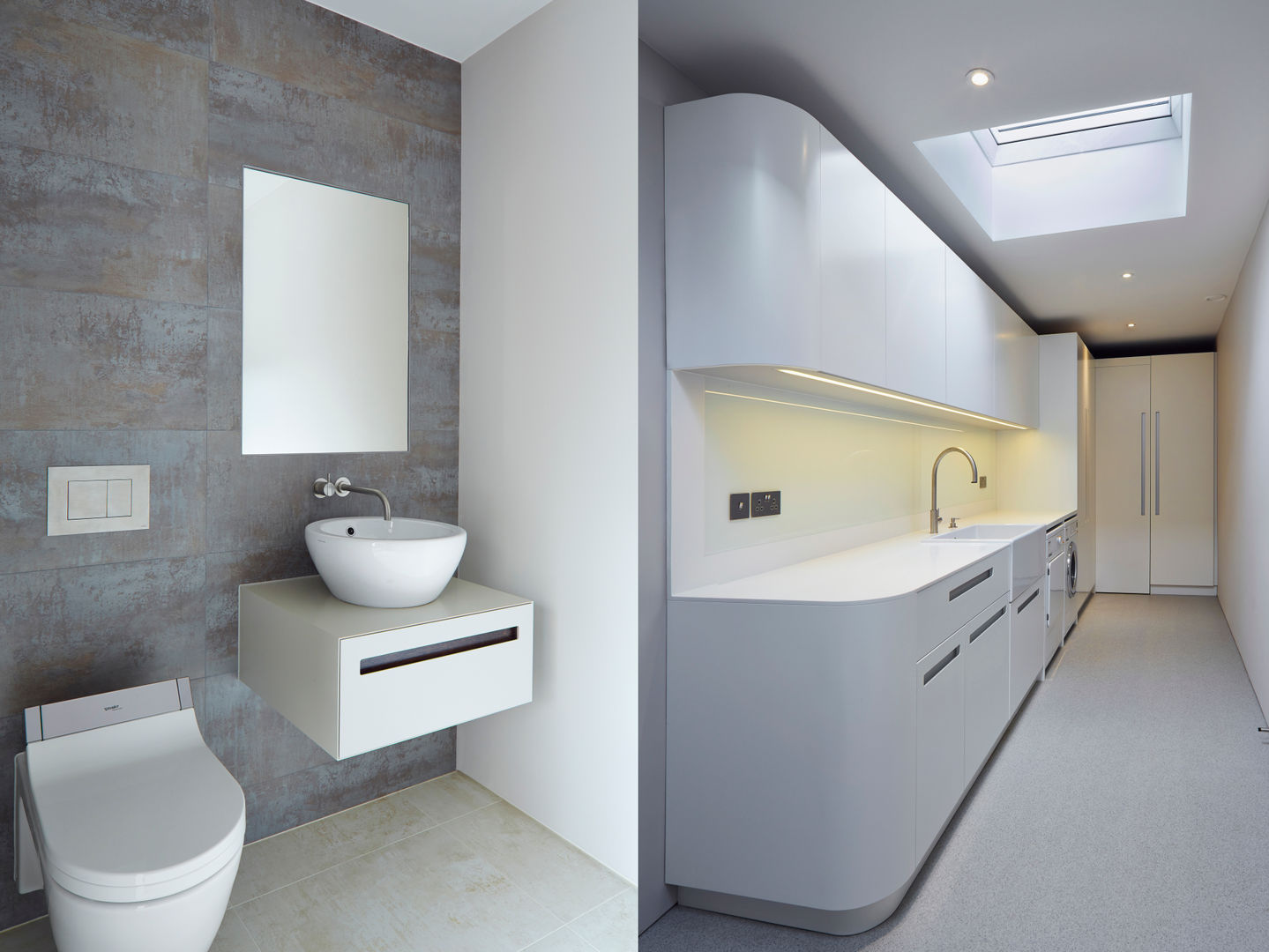 Utility & WC Facit Homes Cocinas de estilo moderno