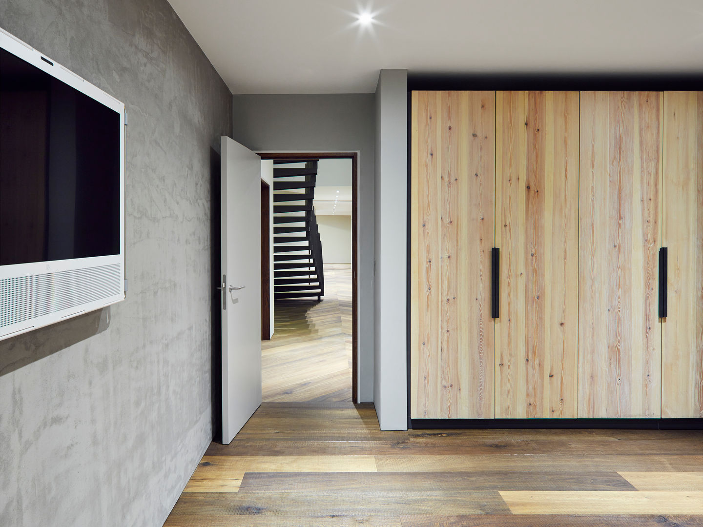 Reclaimed Wardrobe Facit Homes 모던스타일 침실