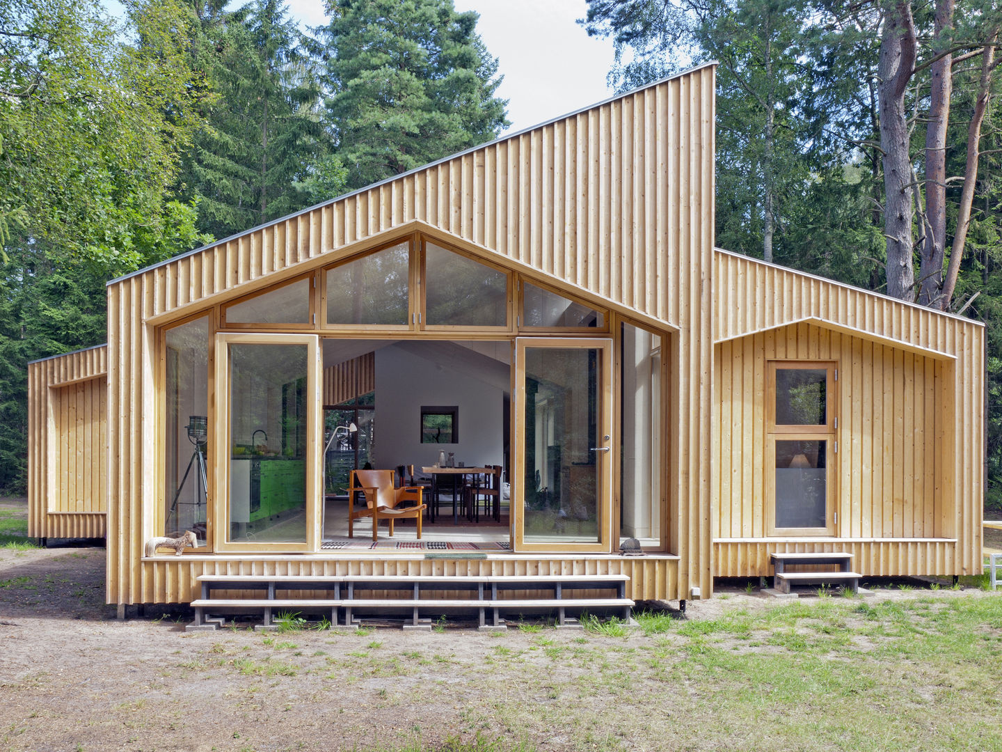 Timber Clad Exterior Facit Homes Holzhaus