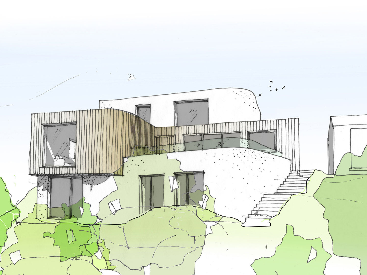 Concept Sketch Facit Homes