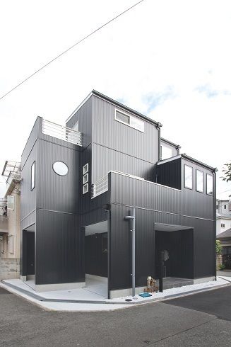 三方道路に囲まれた家 | homify