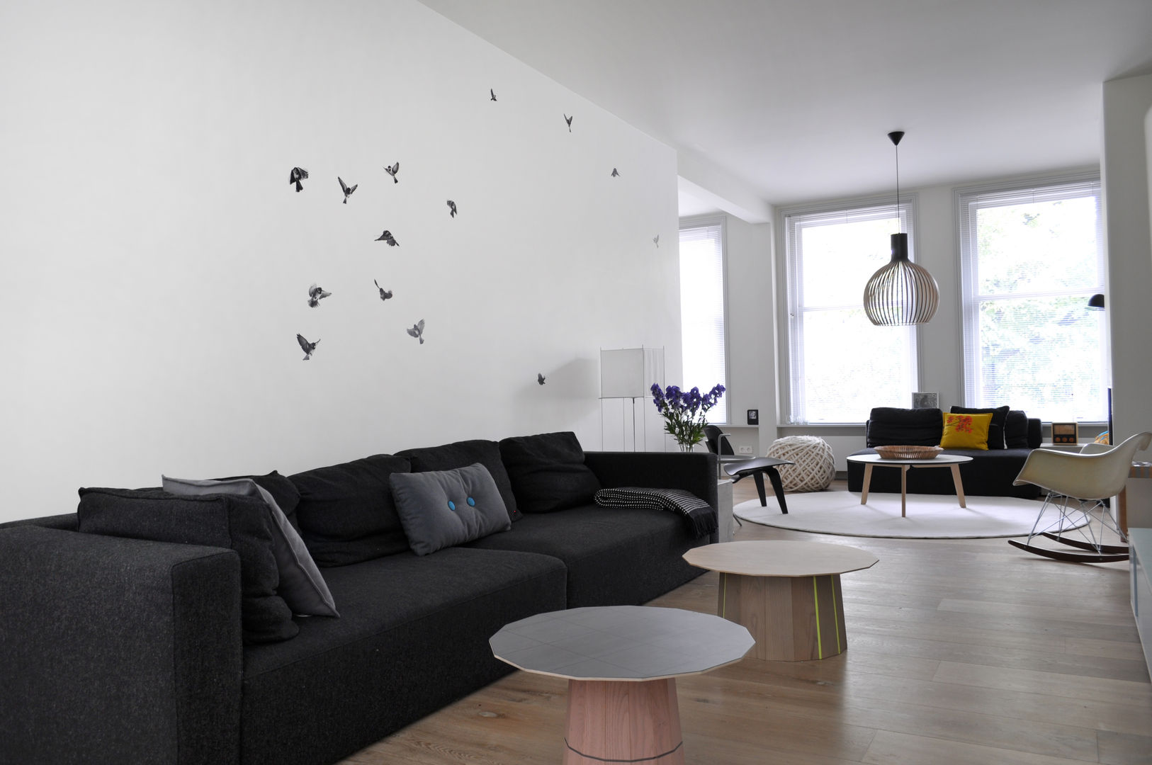 Wallpaper Sparrow, Snijder&CO Snijder&CO Phòng khách phong cách tối giản