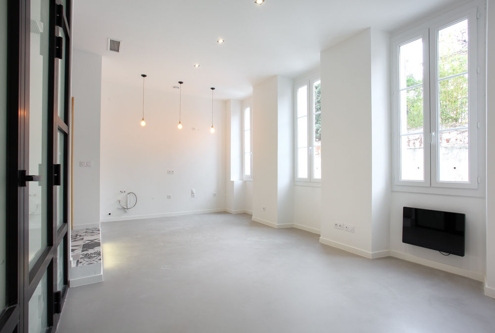 Nuances de Blanc , ARCHIIMMO ARCHIIMMO Modern walls & floors