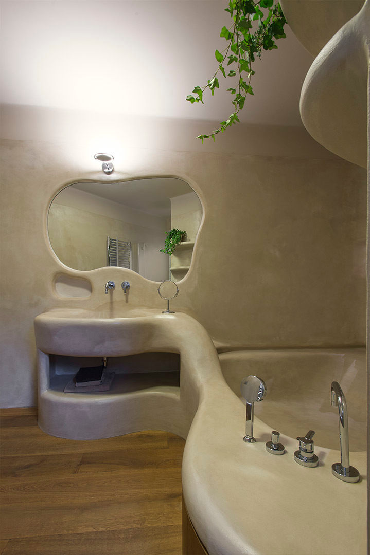 Appartamento a Garbatella, Archifacturing Archifacturing Eclectic style bathroom