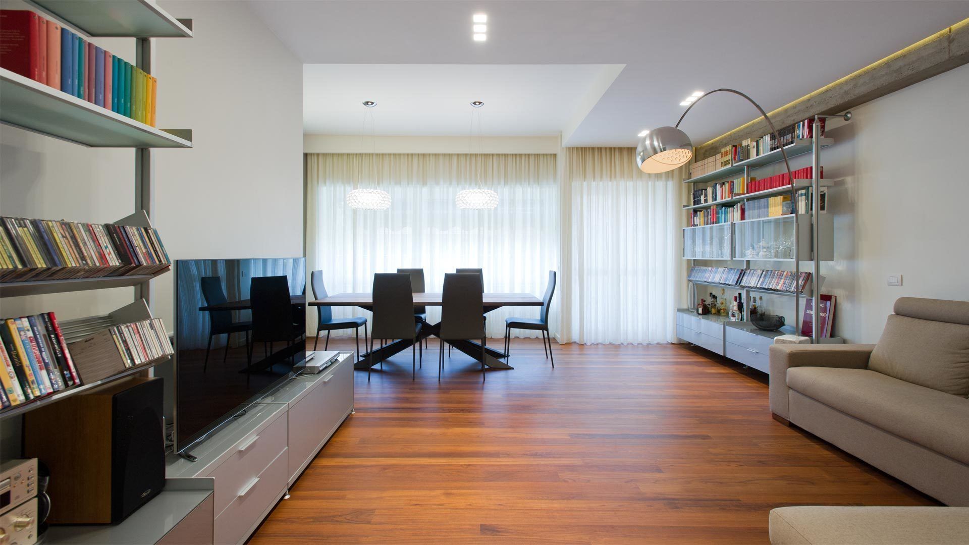 Appartamento alla Caffarella - Roma, Archifacturing Archifacturing Livings de estilo moderno