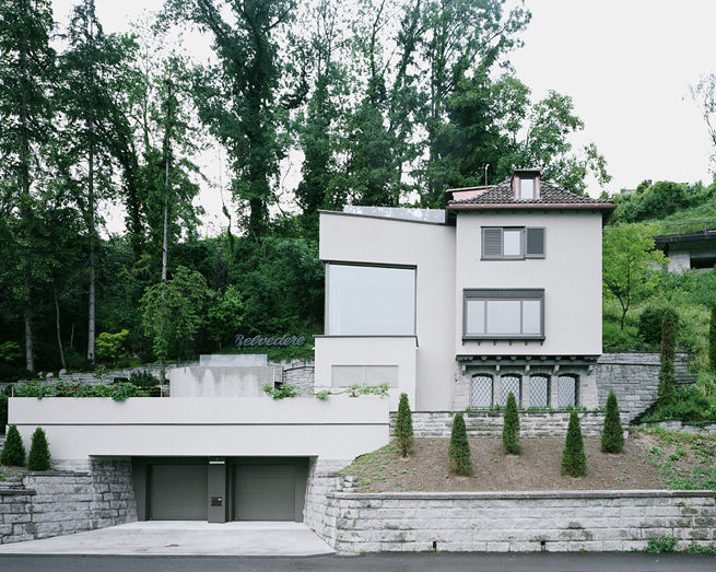 Haus am See, Lando Rossmaier Architekten AG Lando Rossmaier Architekten AG 現代房屋設計點子、靈感 & 圖片