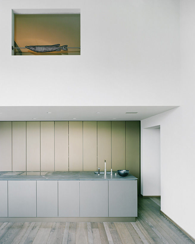 Haus am See, Lando Rossmaier Architekten AG Lando Rossmaier Architekten AG Modern kitchen