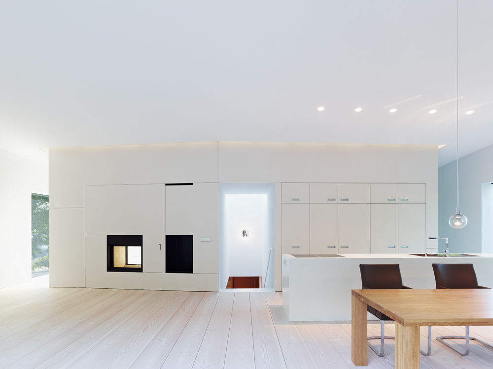 Haus R, archifaktur archifaktur Minimalist kitchen