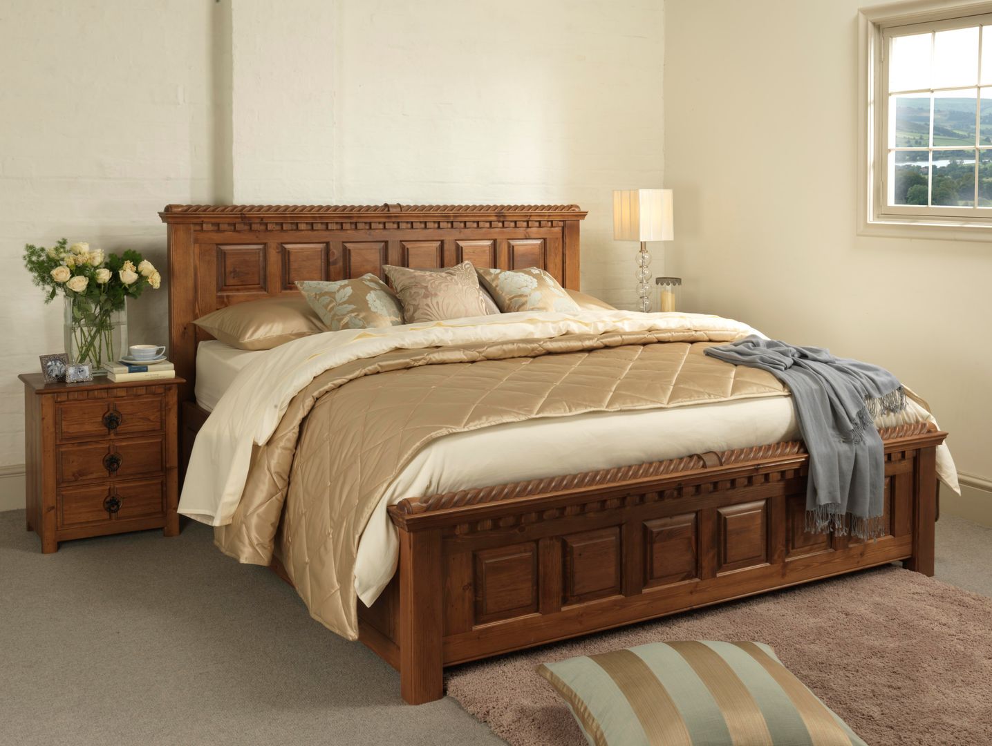 The County Kerry Bed Revival Beds غرفة نوم Beds & headboards