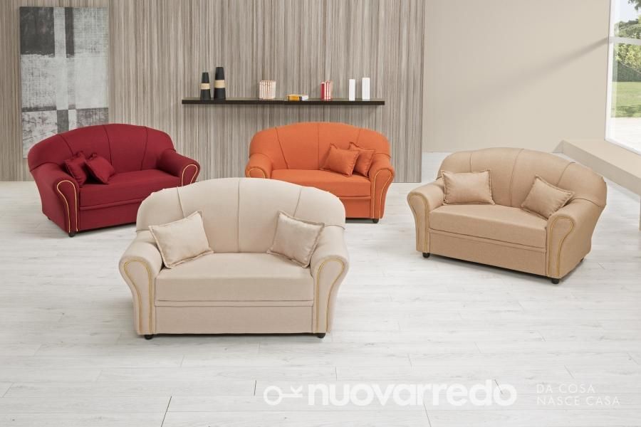 Divani compatti e dall'ottimo rapporto qualità/prezzo, Nuovarredo Nuovarredo Salas de estar modernas Sofás e divãs