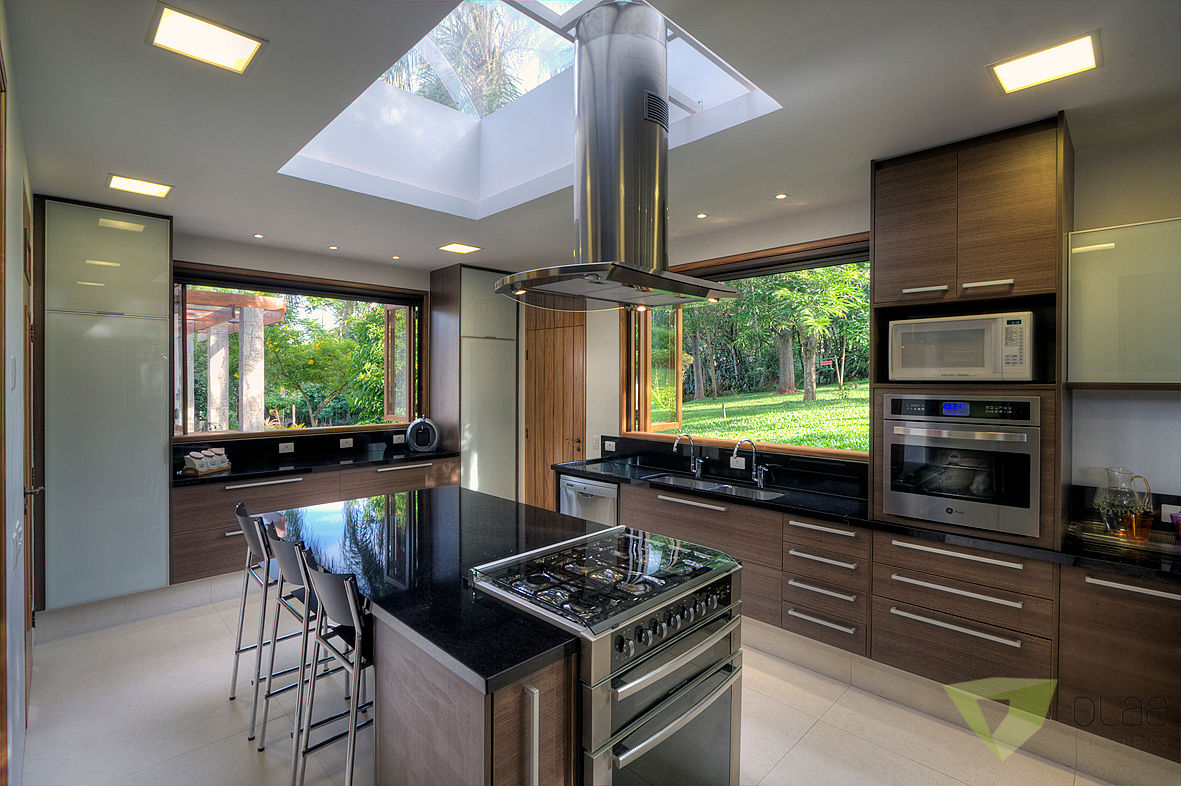 Casa de Campo - Quinta do Lago - Tarauata, Olaa Arquitetos Olaa Arquitetos Kitchen