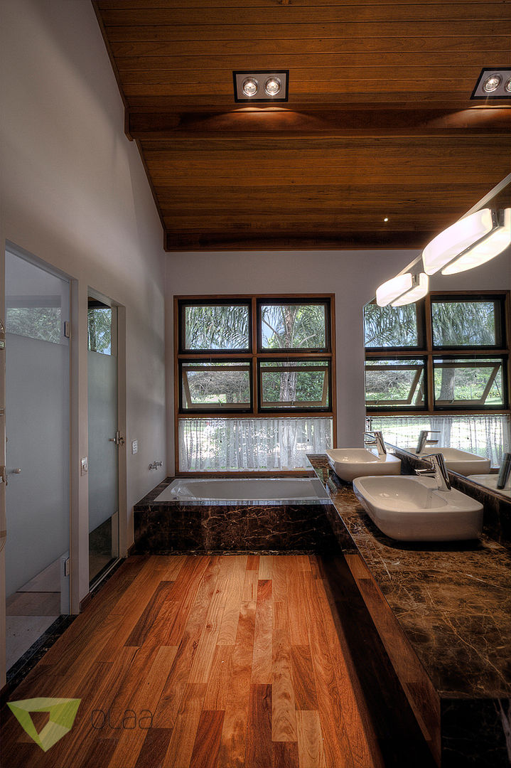 Casa de Campo - Quinta do Lago - Tarauata, Olaa Arquitetos Olaa Arquitetos Country style bathroom