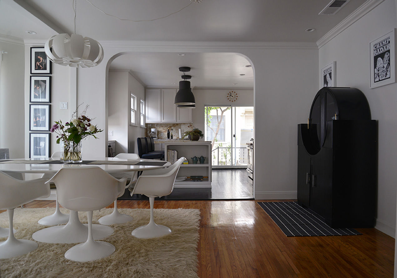 Rejuvenation Project, Los Angeles CA 2014, Erika Winters® Design Erika Winters® Design Eclectic style dining room