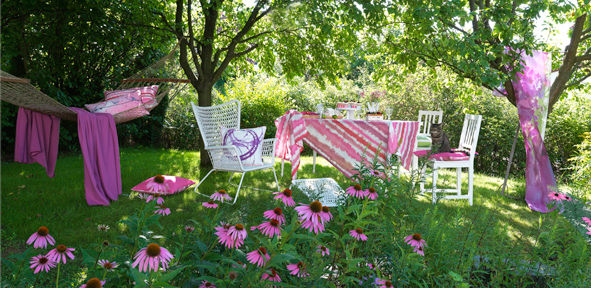 moderne Gartenaccesoires, emotiontextiles emotiontextiles Jardines de estilo moderno Accesorios y decoración