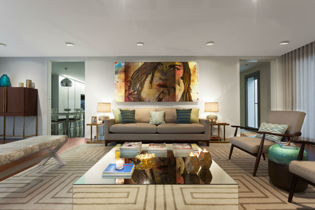 Family Room, Ana Rita Soares- Design de Interiores Ana Rita Soares- Design de Interiores غرفة المعيشة