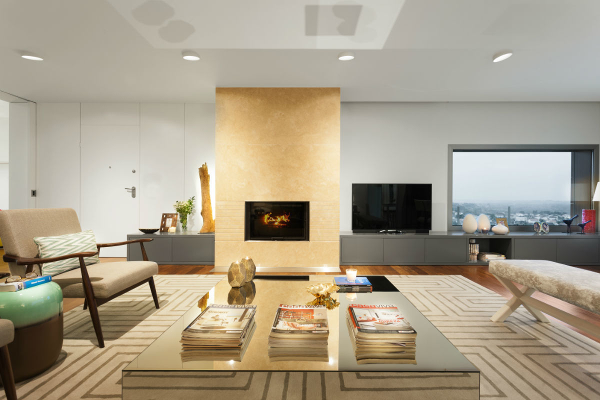 Family Room, Ana Rita Soares- Design de Interiores Ana Rita Soares- Design de Interiores غرفة المعيشة