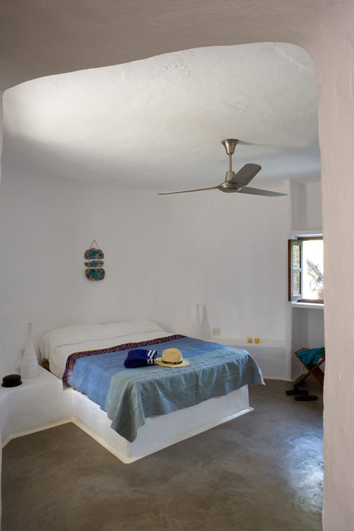 Casa Punta Rasa. Formentera. 2007, Deu i Deu Deu i Deu Camera da letto in stile mediterraneo