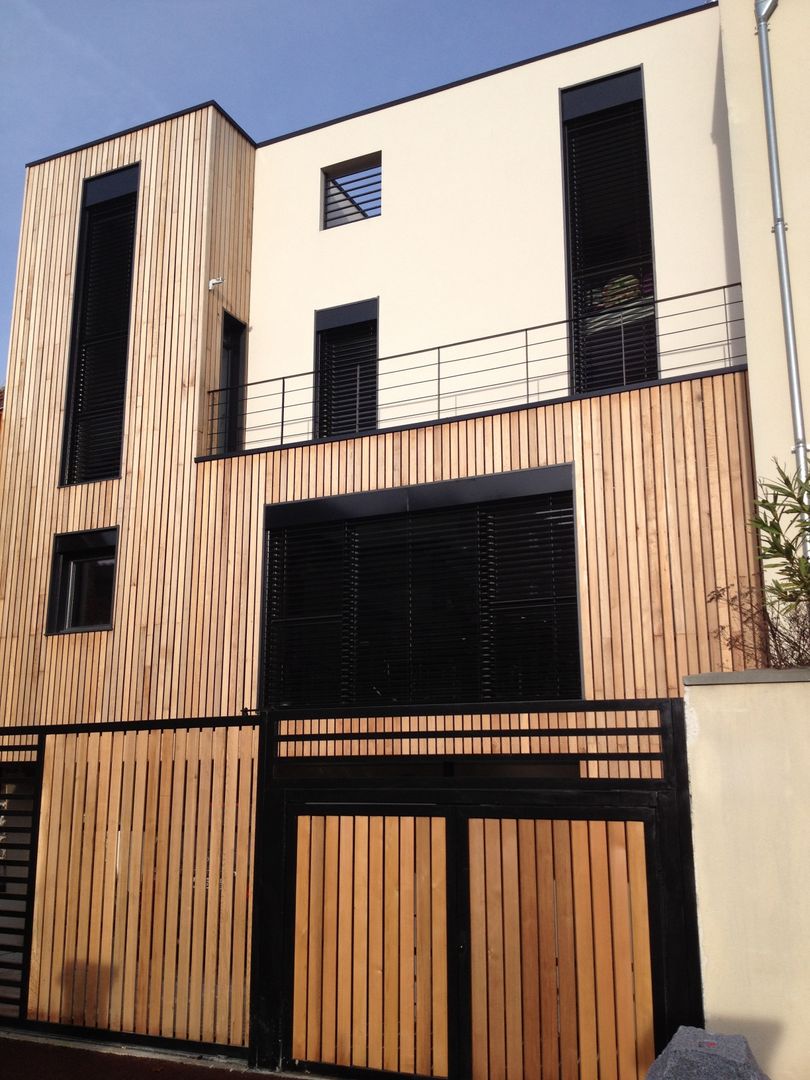 Maison ecolo Issy les Moulineaux, BIO TEKNIK CONSULTING BIO TEKNIK CONSULTING Maisons modernes