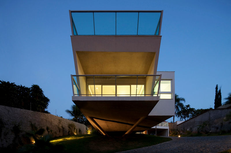 Casa FP por Joao Diniz Arquitetura JOAO DINIZ ARQUITETURA Casas modernas