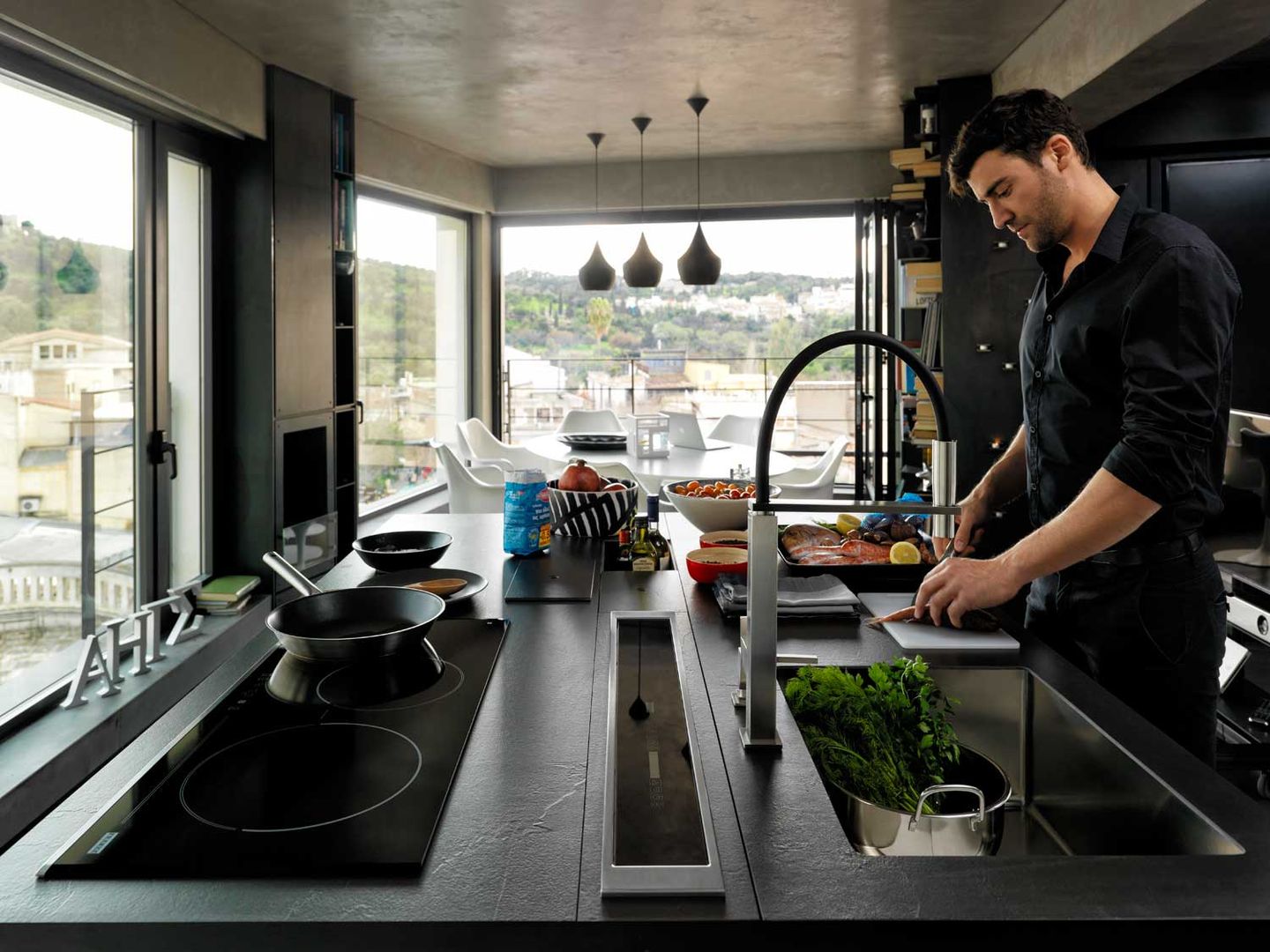 Franke Acropoli, FRANKE FRANKE Modern style kitchen Bench tops