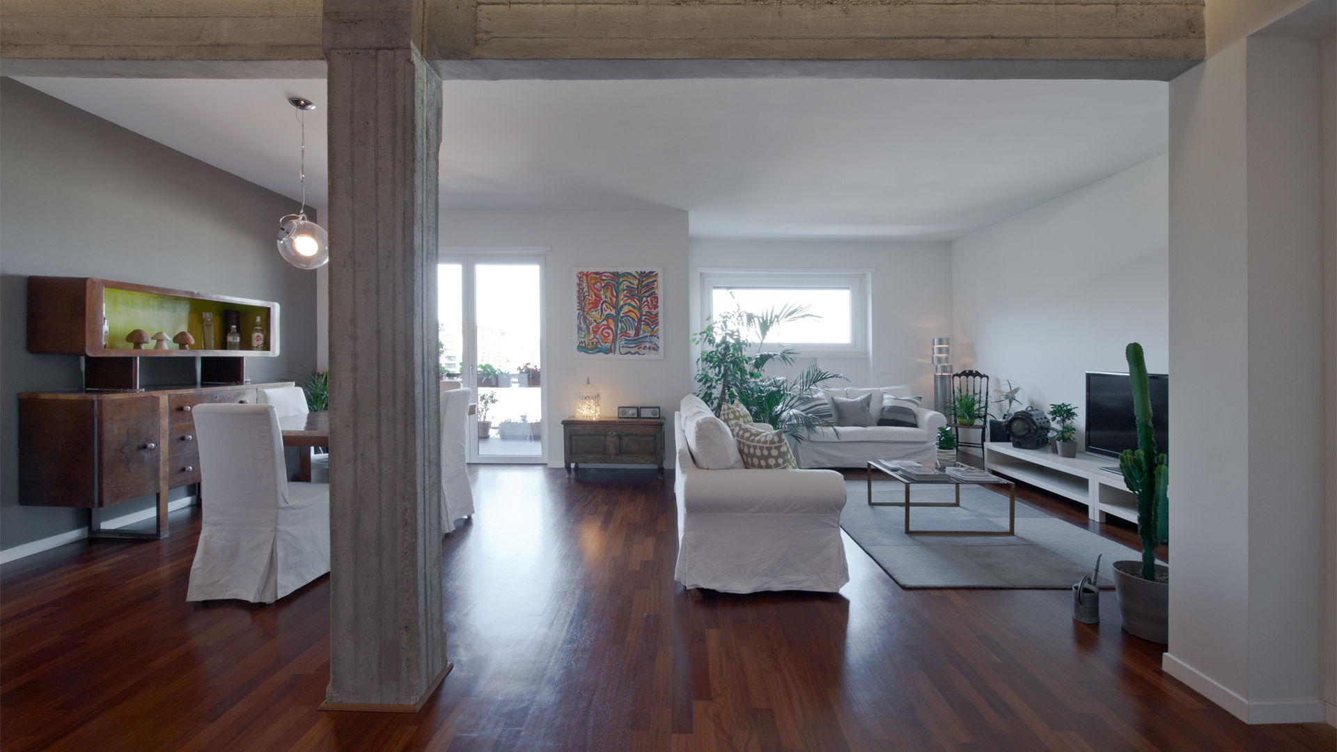 Appartamento ad Ostiense - Roma, Archifacturing Archifacturing Living room