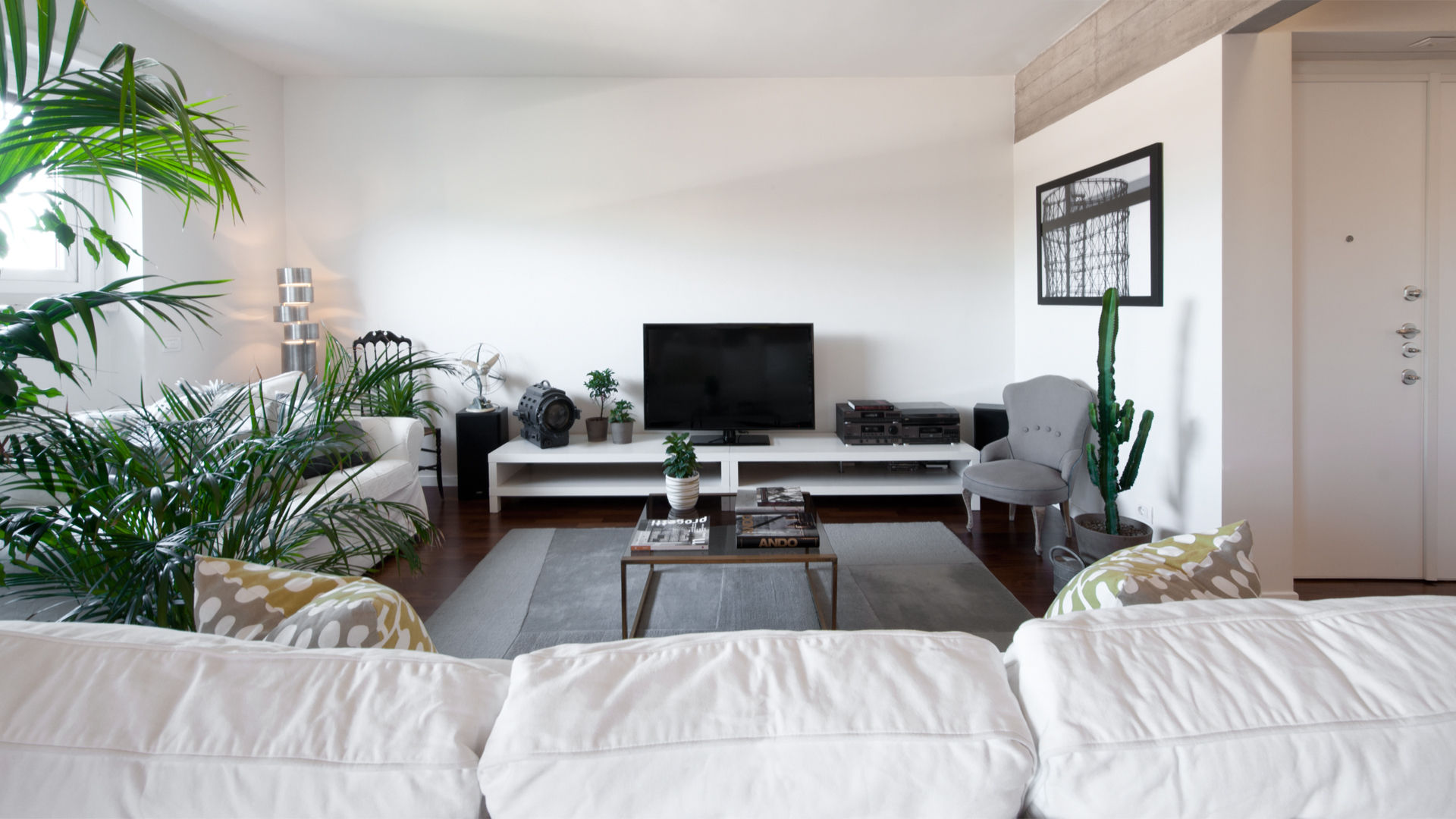 Appartamento ad Ostiense - Roma, Archifacturing Archifacturing Modern living room