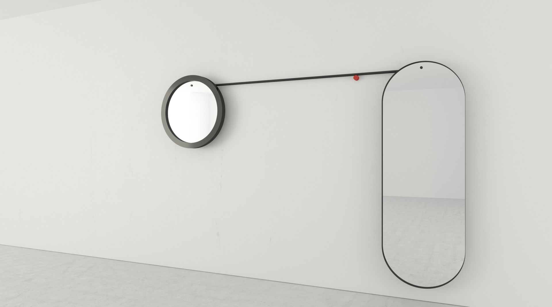 IBO , t design t design Closets de estilo minimalista Espejos