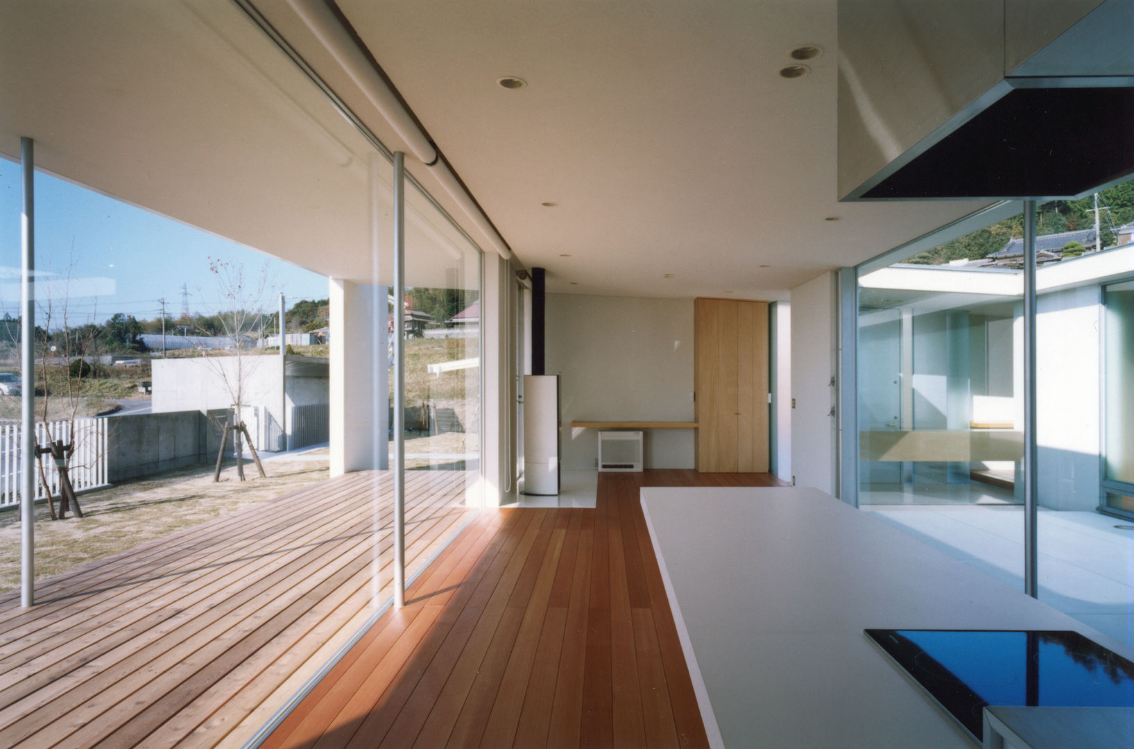 柳井の家, 小平惠一建築研究所 小平惠一建築研究所 Modern living room