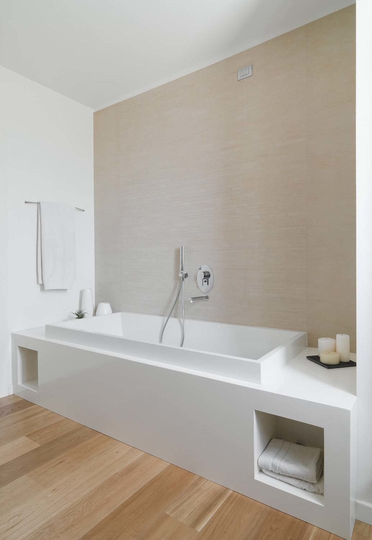 AM HOUSE, SANSON ARCHITETTI SANSON ARCHITETTI Minimalist style bathroom