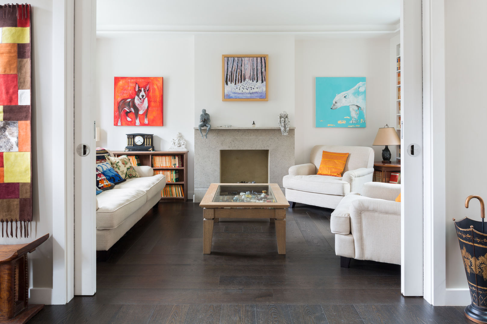 Green Retrofit, Lambourn Road, Granit Architects Granit Architects Living room