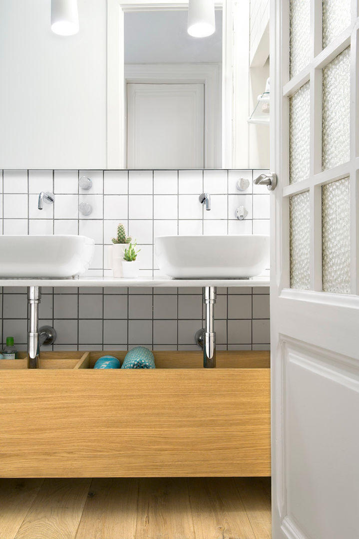 Vivienda en Sant Joan. Barcelona , Egue y Seta Egue y Seta Scandinavian style bathrooms