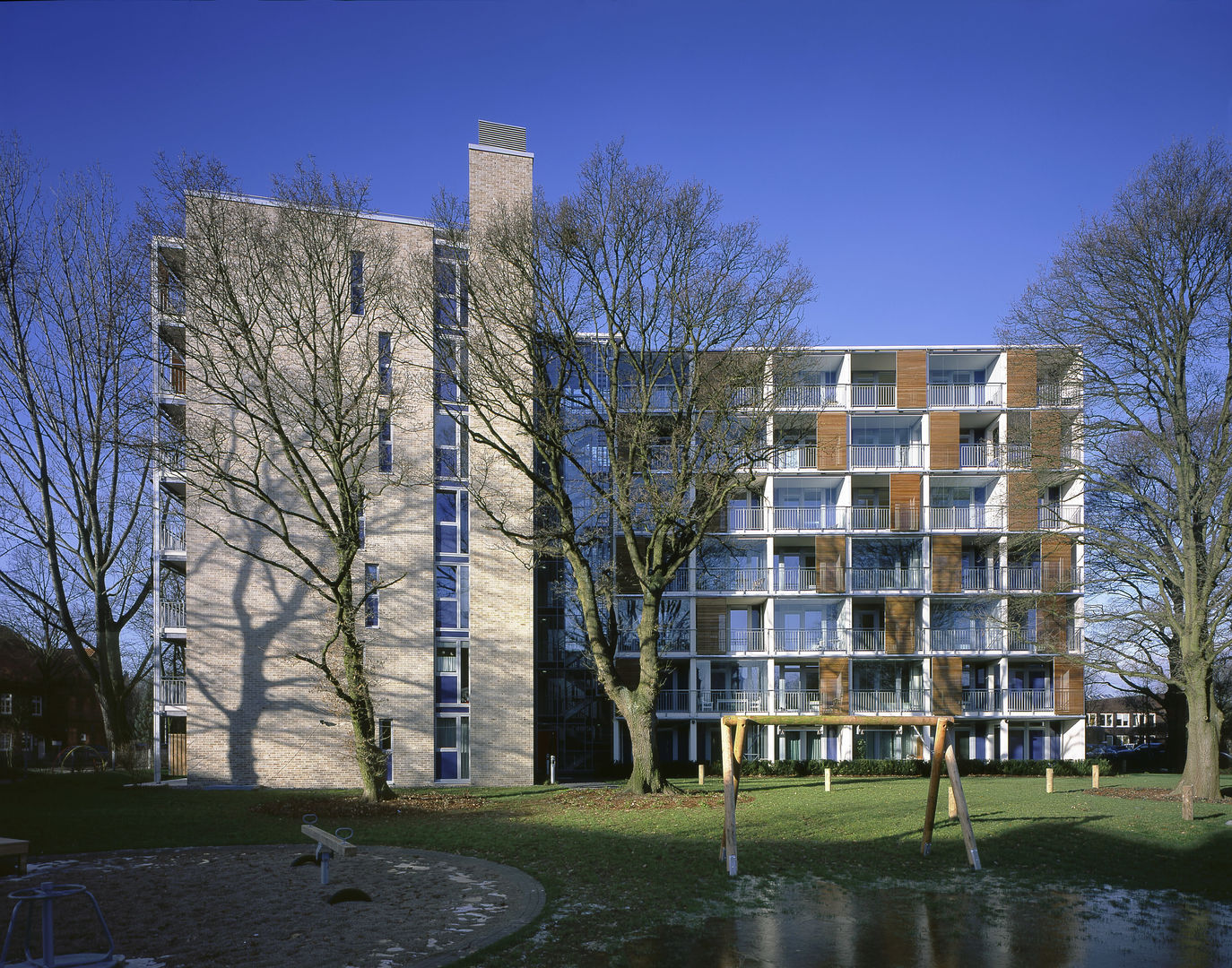 Apartmenthaus Hamburg Niendorf, Schaub+Partner Architekten Schaub+Partner Architekten Rumah Modern