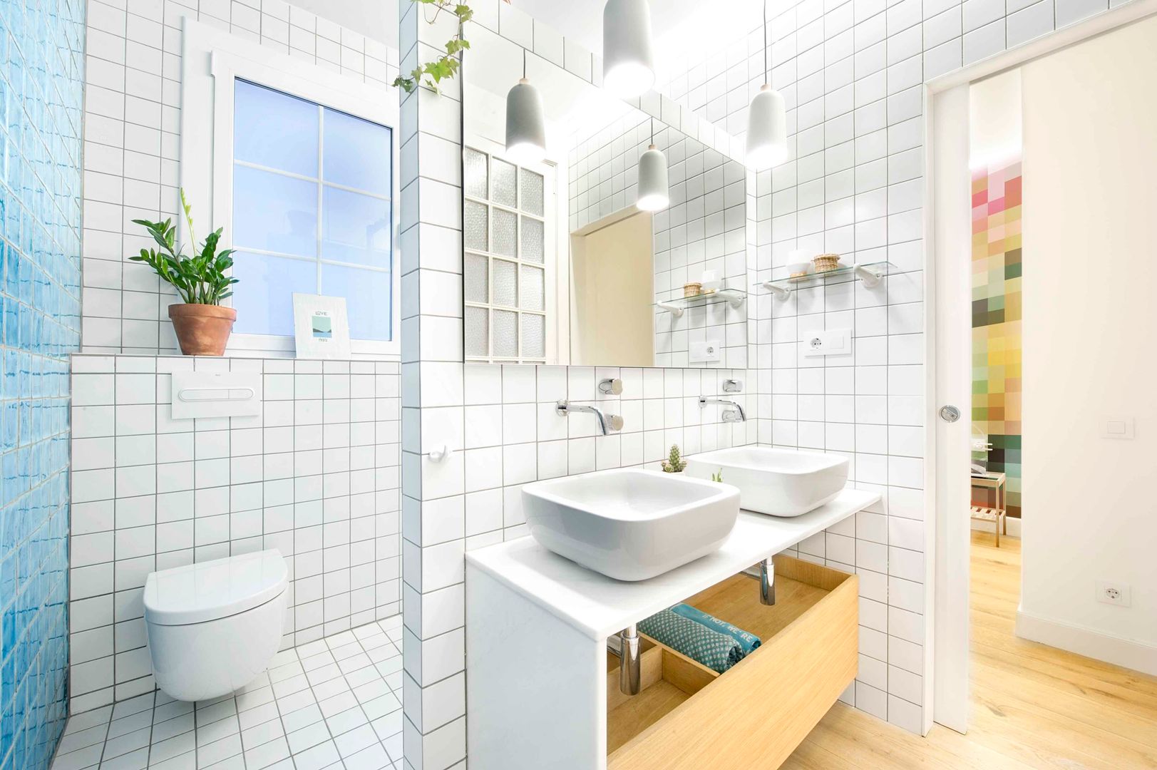 Vivienda en Sant Joan. Barcelona , Egue y Seta Egue y Seta Scandinavian style bathroom