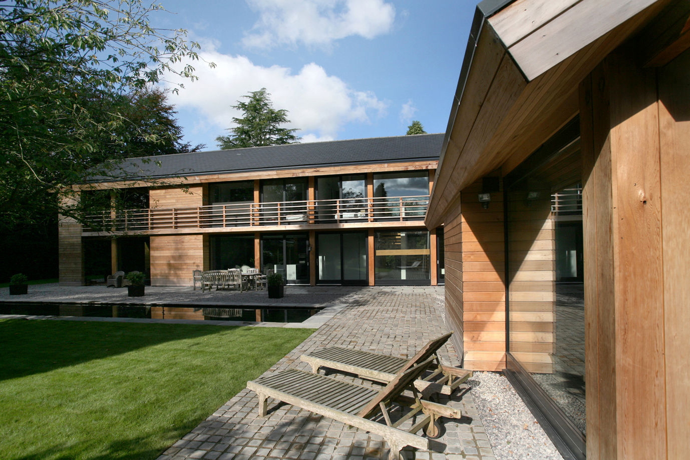 Cedarwood, Tye Architects Tye Architects Eclectische huizen