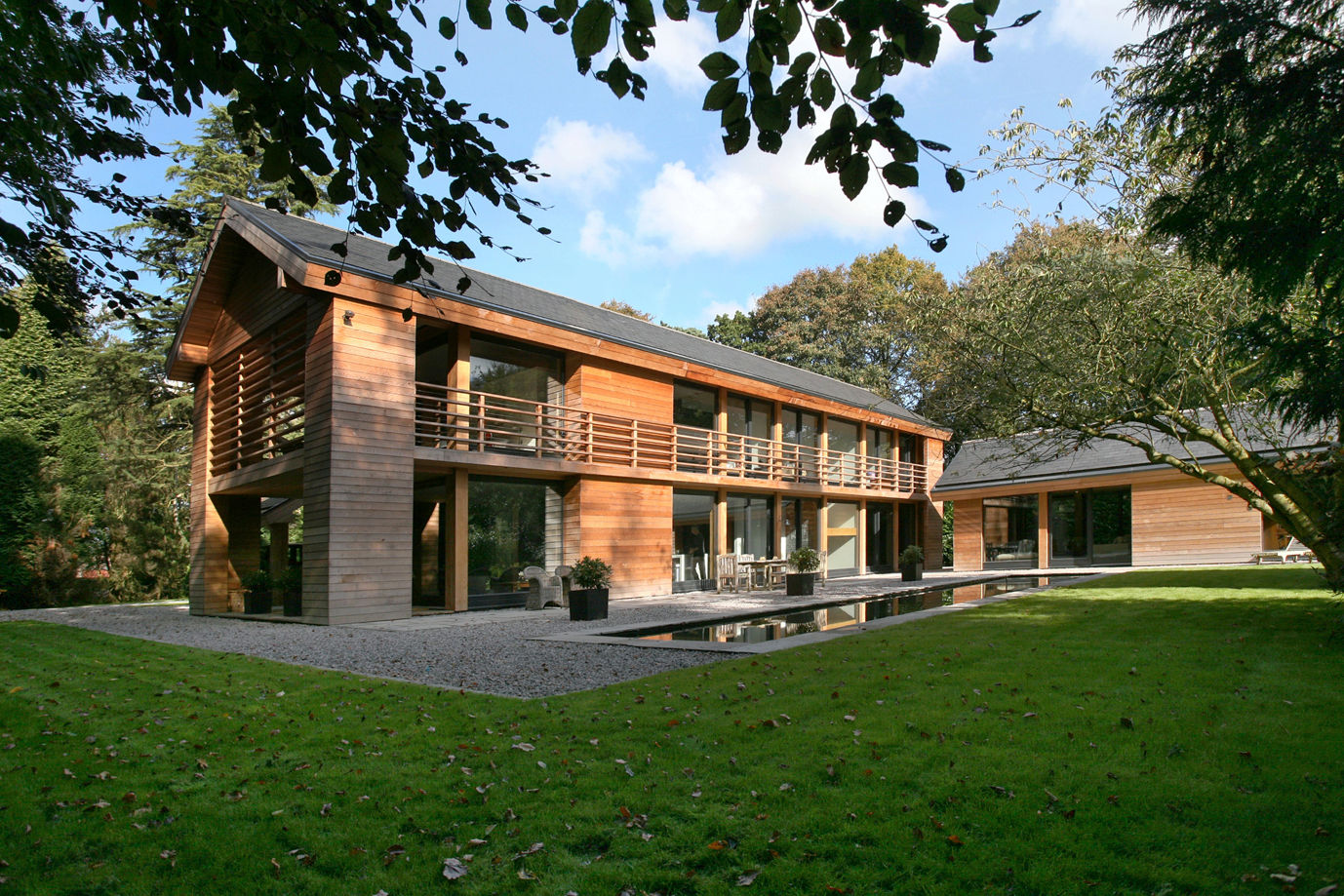 Cedarwood, Tye Architects Tye Architects Casas de estilo ecléctico