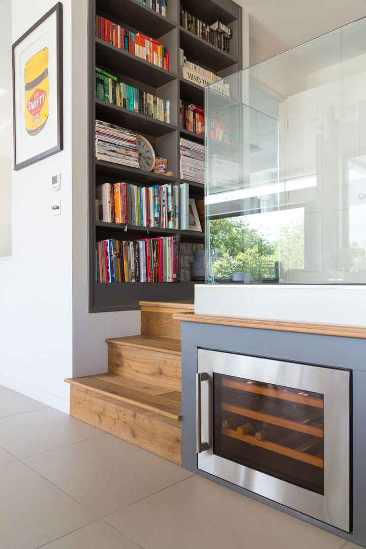 Broadgates Road, Granit Architects Granit Architects Modern corridor, hallway & stairs