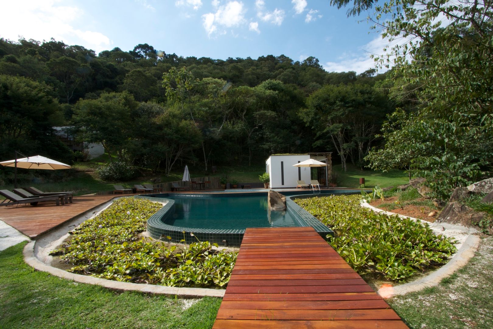 Piscina Externa Hotel Botanique - Campos do Jordão, SP | Brasil | 2013, Coletivo de Arquitetos Coletivo de Arquitetos Piscine minimaliste