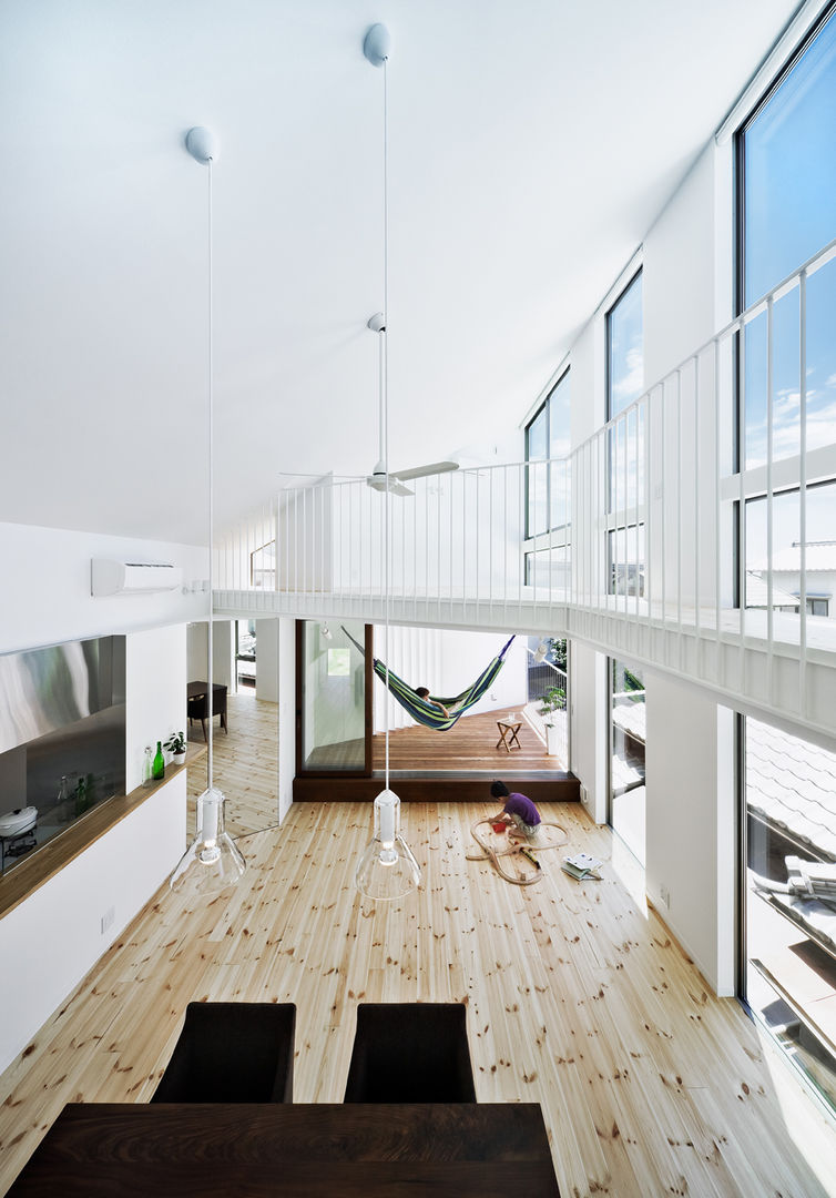 帆居 hammock house, UZU architects UZU architects Living room