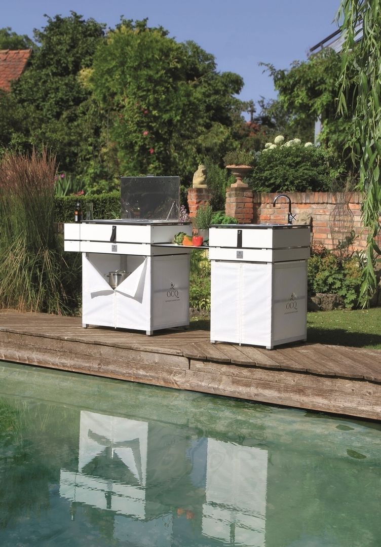 homify Moderne tuinen Vuurplaatsen & barbecues