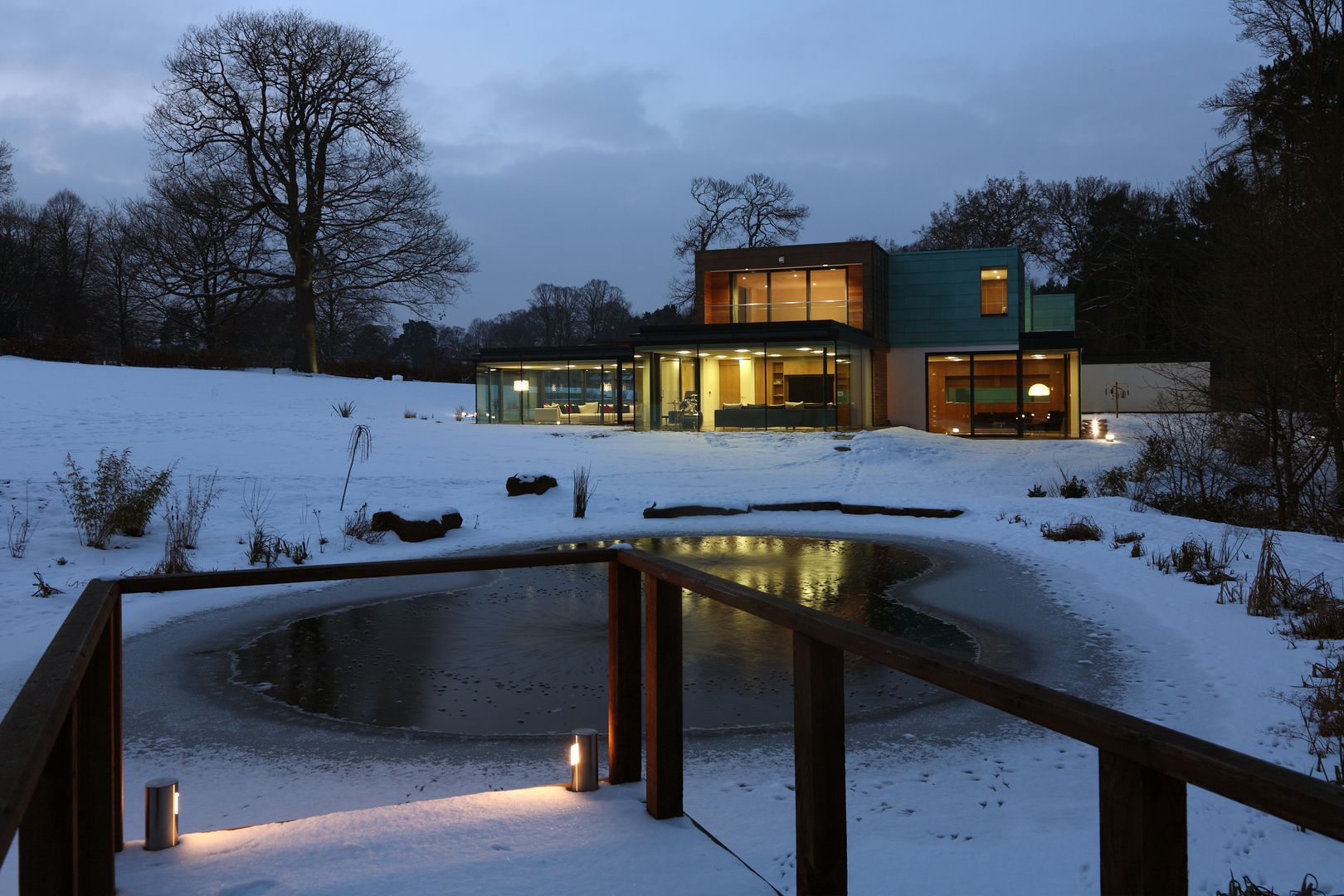 Stockgrove house, Tye Architects Tye Architects Casas modernas: Ideas, diseños y decoración