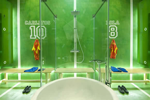 Juego Limpio F.C. Casa Decor Madrid 2010 para Futurcret, Egue y Seta Egue y Seta Moderne Badezimmer