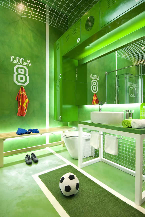 Juego Limpio F.C. Casa Decor Madrid 2010 para Futurcret, Egue y Seta Egue y Seta Baños de estilo moderno