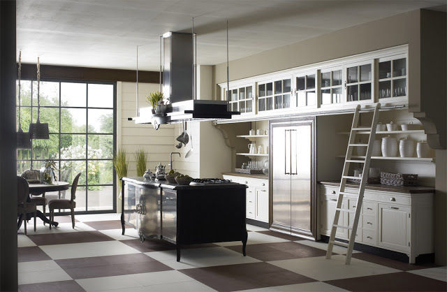 COCINAS, MUEBLES RABANAL SL MUEBLES RABANAL SL Dapur Gaya Kolonial Storage