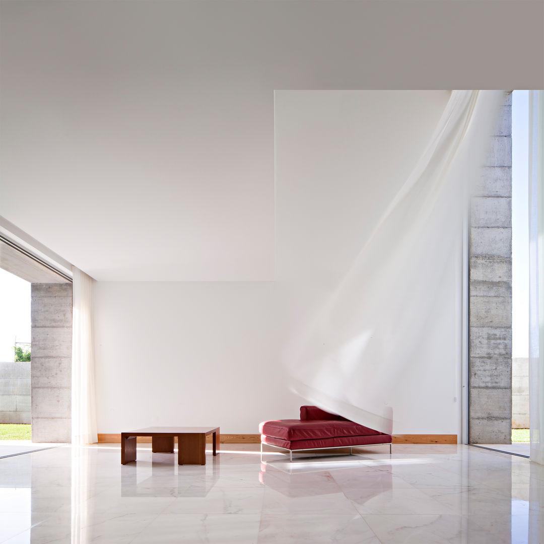 Casa em Moreira, Phyd Arquitectura Phyd Arquitectura Livings de estilo minimalista