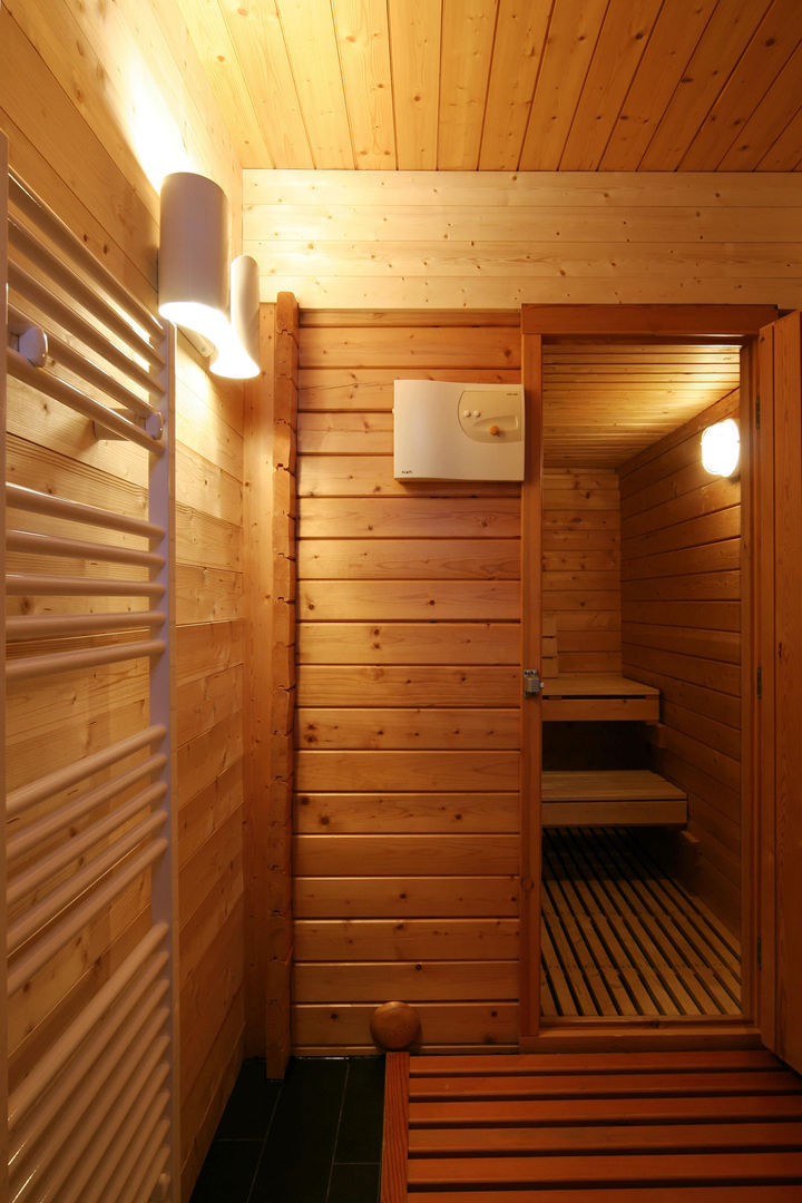 réaménagement d'un chalet à Avoriaz, Florine Burger Architecte Florine Burger Architecte Spa