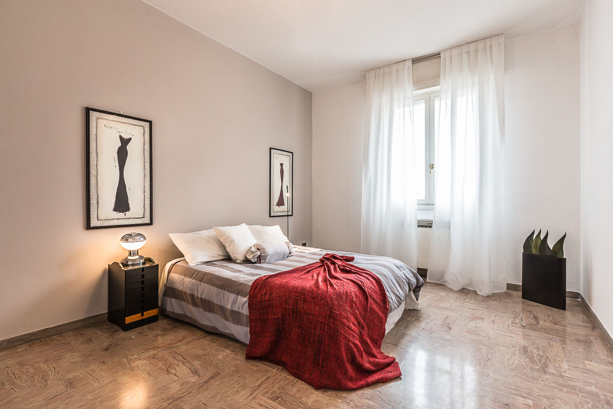 la camera matrimoniale FOSCA de LUCA Home Stager & Redesigner