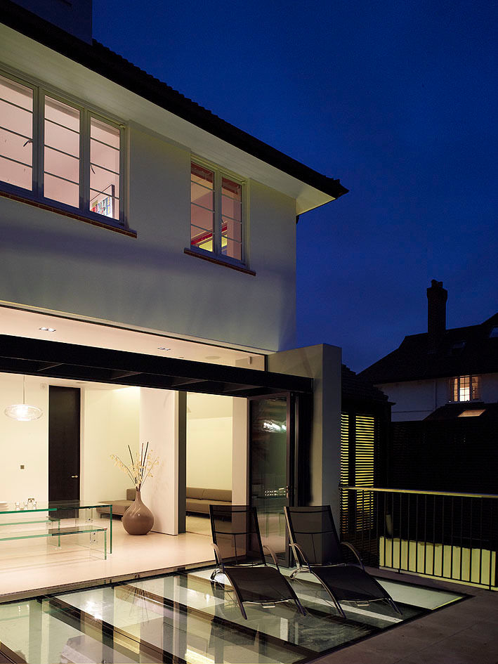 ​Sheen Lane, Exterior BLA Architects Maisons modernes