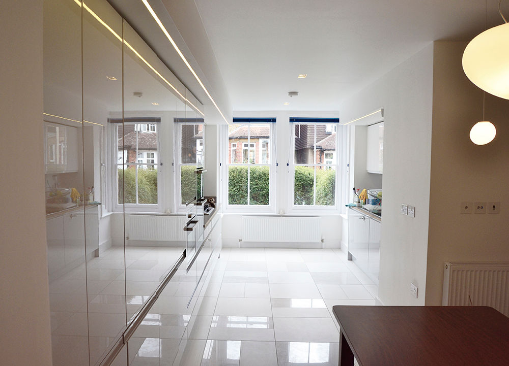 Dinning room Satish Jassal Architects Salas de jantar modernas