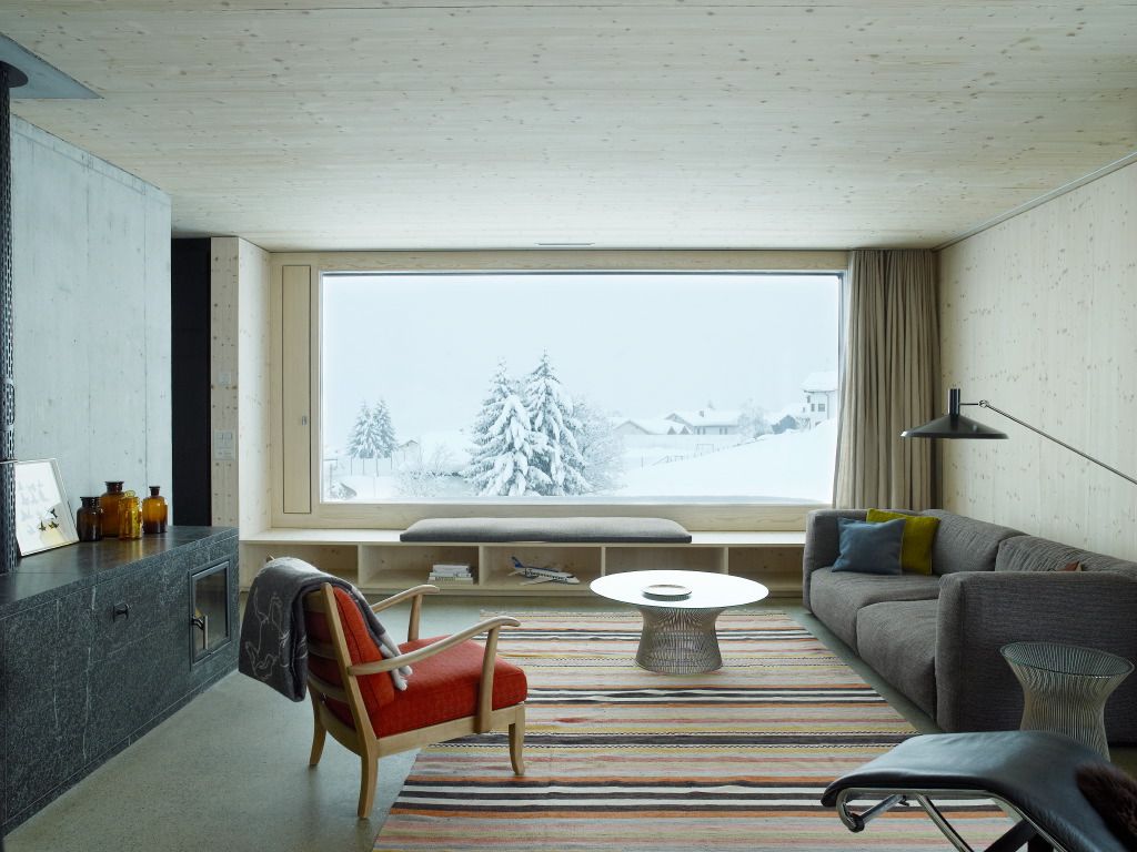 Holzkristall, Hurst Song Architekten Hurst Song Architekten Modern living room