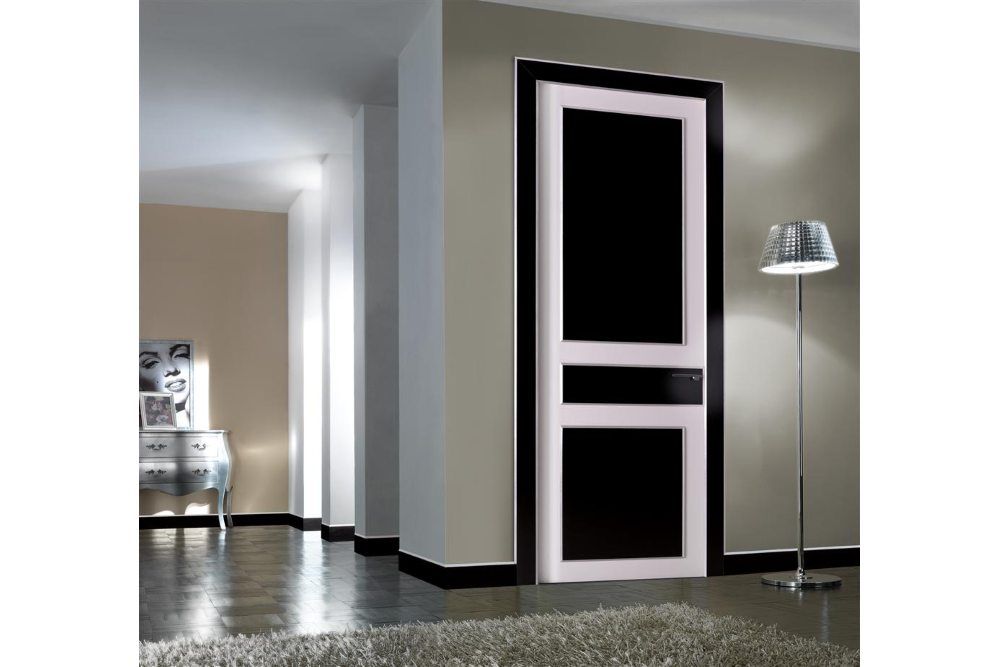 Eclectic wood doors gloss laquered TONDIN PORTE SRL con unico socio Eclectic style windows & doors